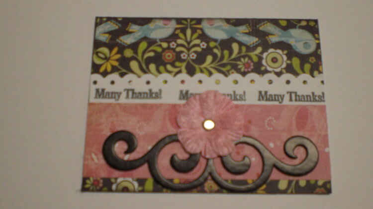 &quot;Many Thanks!&quot; Card for OWH