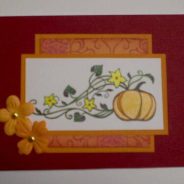 Fall Card for OWH