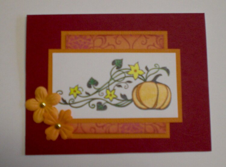 Fall Card for OWH
