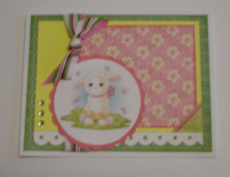 Little Lamb Card for OWH