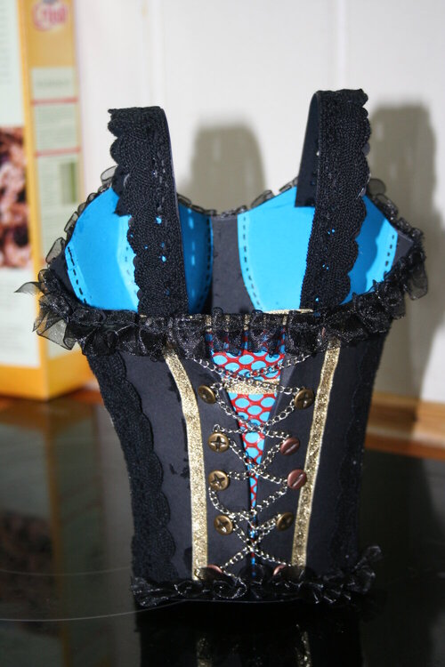 corset, backside