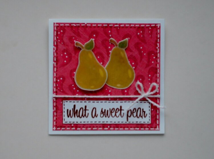 What A Sweet Pear