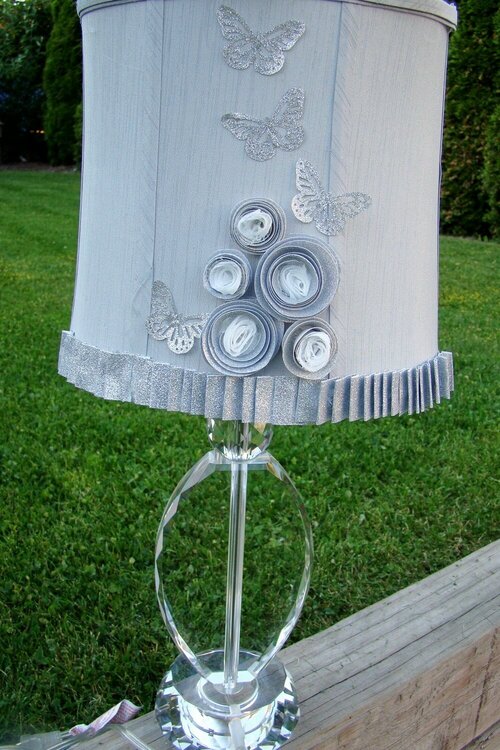 Altered Lampshade by Karen Thind