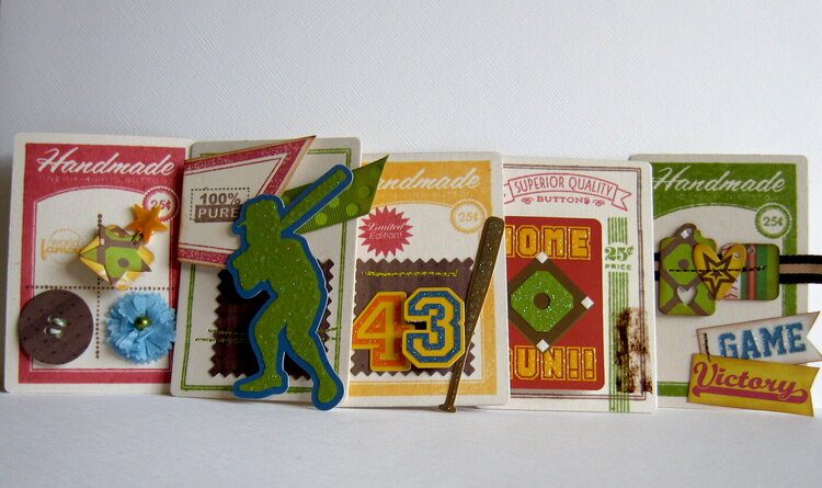 &quot;Baseball&quot; Cards by Emily Branch