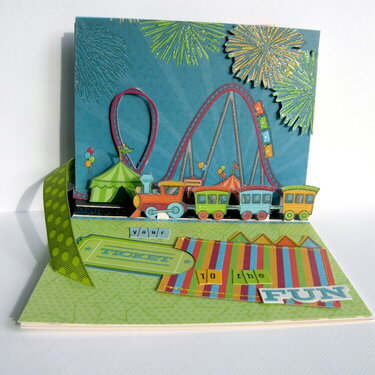 Loops and Scoops Card by Emily Branch
