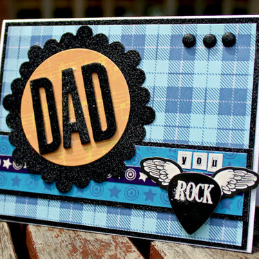 Happy Birthday Card for Dad by Nicole Wise