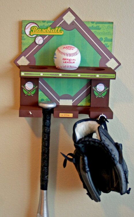 Baseball Rack by Liz Chidester
