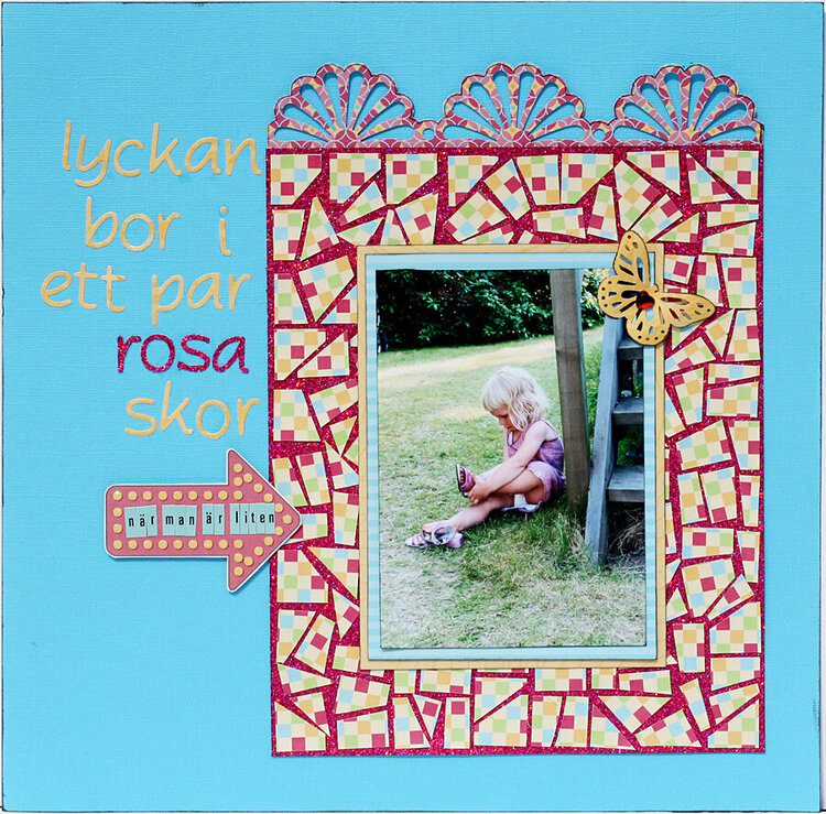 It's All About a Little Girl in Pink Shoes" by Petra Offrell