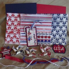 4th of July Page Kit