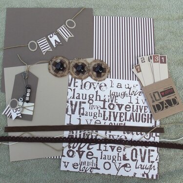 Father&#039;s Day Page Kit