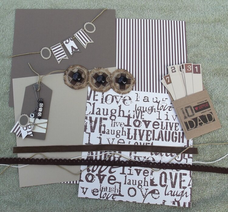 Father&#039;s Day Page Kit