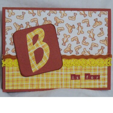 B is for... card