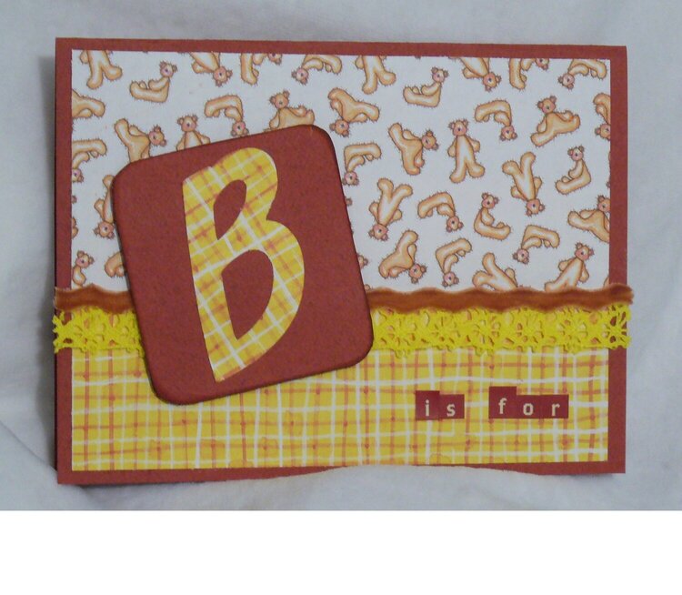B is for... card