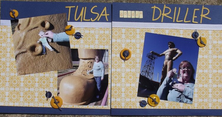 *Tulsa Golden Driller