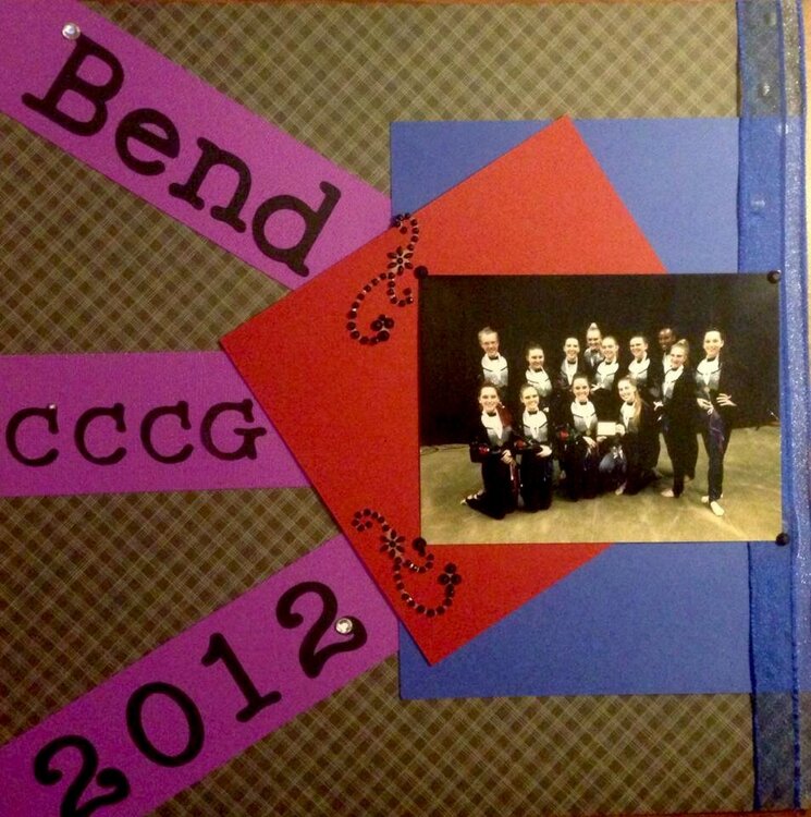 Central Crossing Color Guard Present Bend