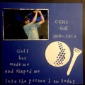 CCHS Golfer