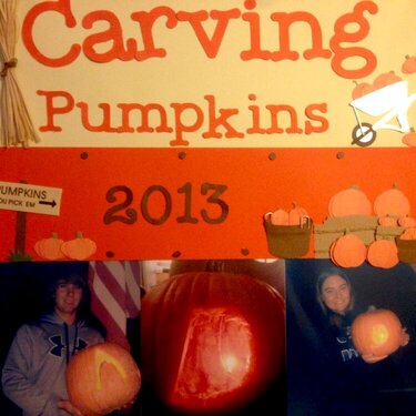 Carving Pumpkins 2013