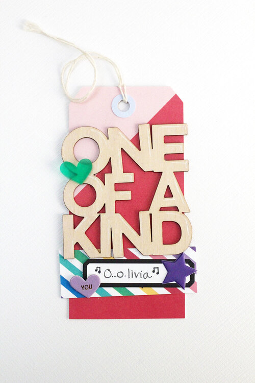 One of a Kind Gift Tag &amp; Money Envelope
