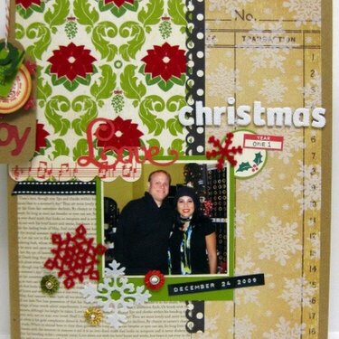 First Christmas-Altered Album