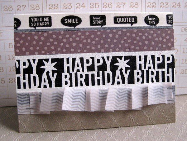 LBD Kit: Neutral Birthday Card