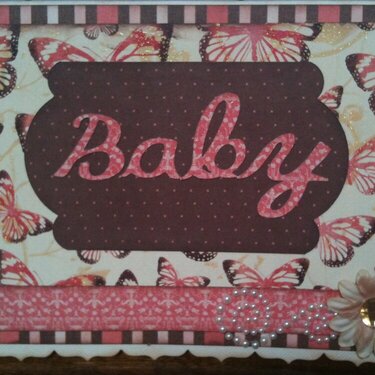 Baby Shower Card - girl