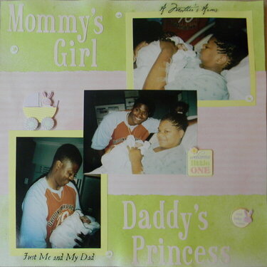 Mommy &amp; Daddy's girl