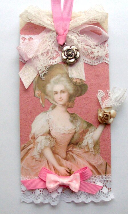 Marie Antoinette Lace &amp; Ribbons Tag