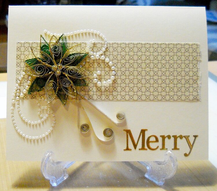 Quilled Christmas Card