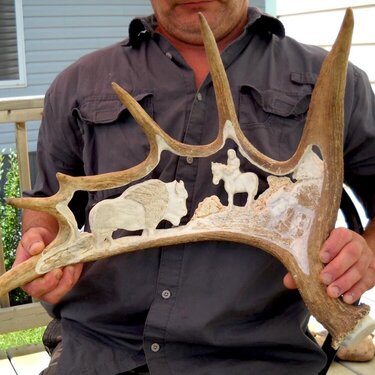 Antler Carving