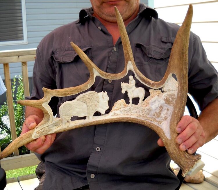 Antler Carving