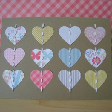 Mother&#039;s Day Card - Hearts 