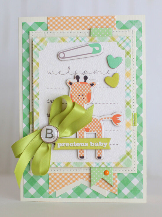 Carta Bella baby card