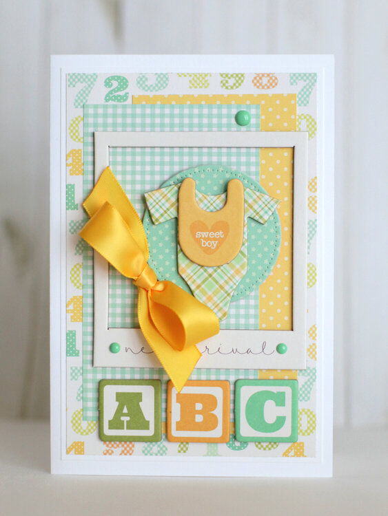 Carta Bella baby card