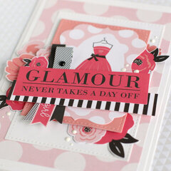 "Glamour" card