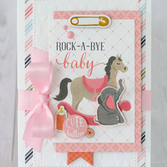 Carta Bella card for a baby girl