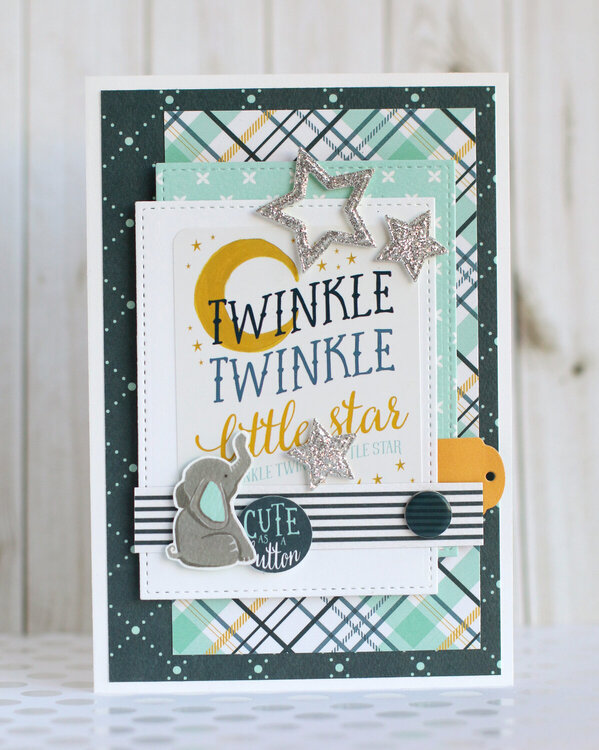 Carta Bella Baby card