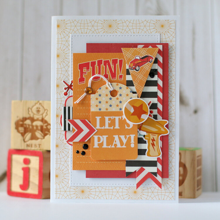 Carta Bella &quot;Toy Box&quot; card