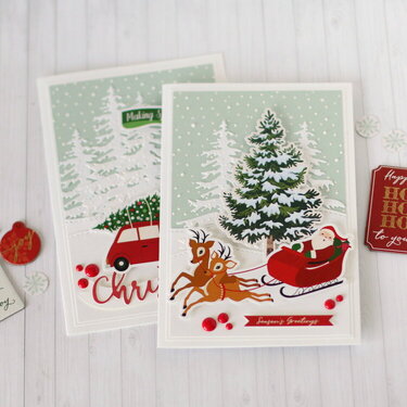 Christmas card set