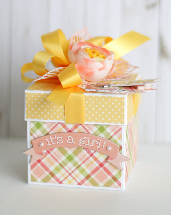 Carta Bella &quot;It&#039;s a Girl&quot; Gift Box