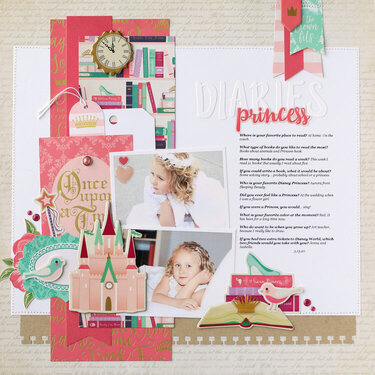 Princess Diaries layout