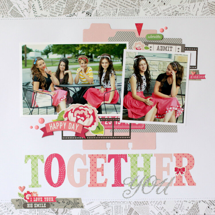 Echo Park &quot;TOGETHER&quot; layout