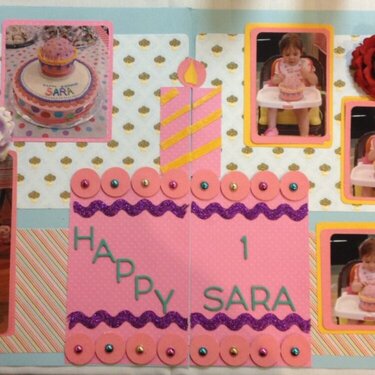 Happy 1st Birthday Sara