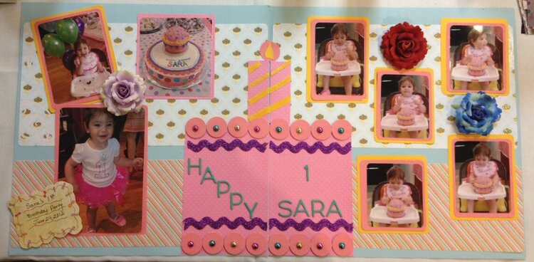 Happy 1st Birthday Sara