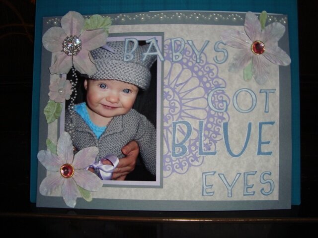 Baby&#039;s got blue eyes
