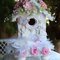 " Shabby Chic Birdhouse ~~ Reneabouquets "