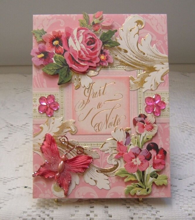 &quot; Just Because Card for a Friend &quot; Anna Griffin
