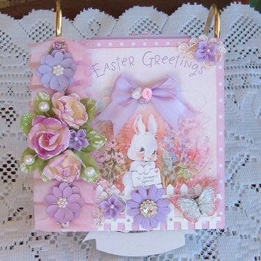 " Easter Card " Altered Anna Griffin