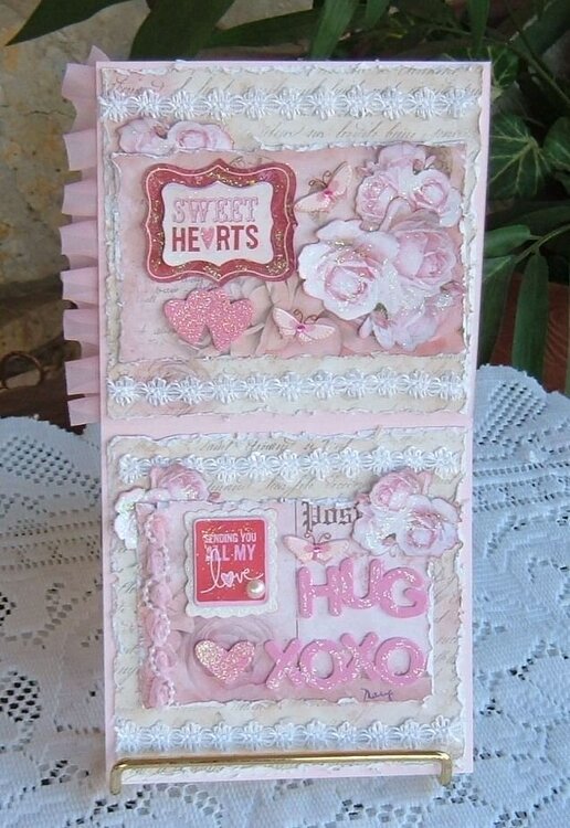 &quot; Valentine Tag Swap &quot;  Inside of Card