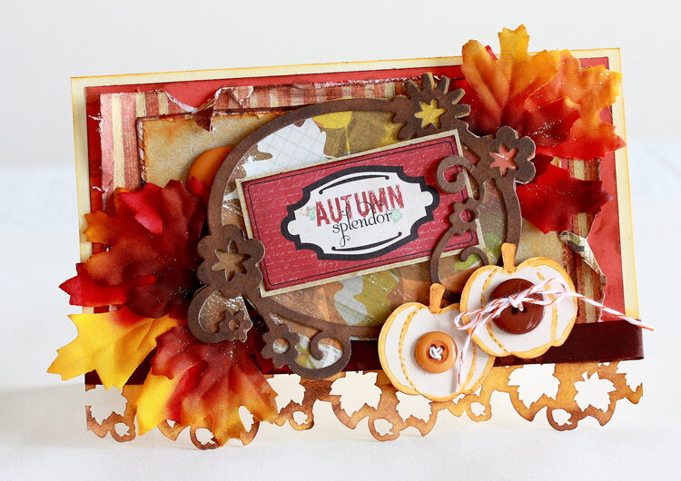 Autumn splendor (Thanksgiving Day) card