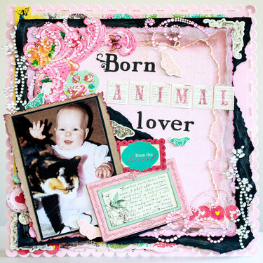 Born Animal Lover layout